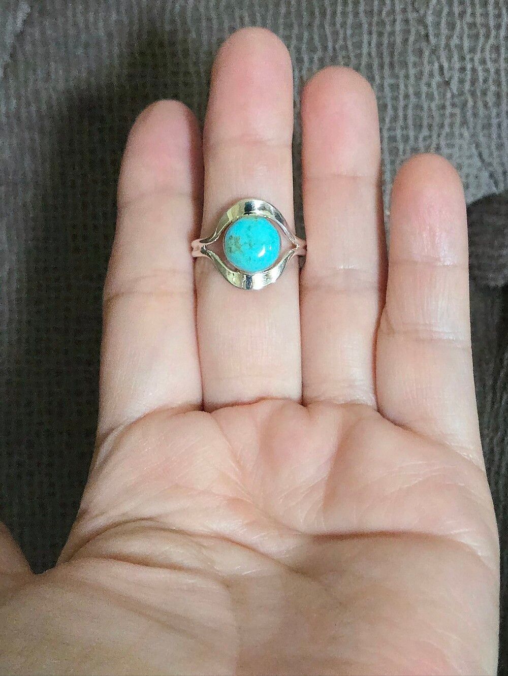 Sterling Silver🤍 Mexican🇲🇽 Turquoise Ring - NWT - Picture 4 of 16